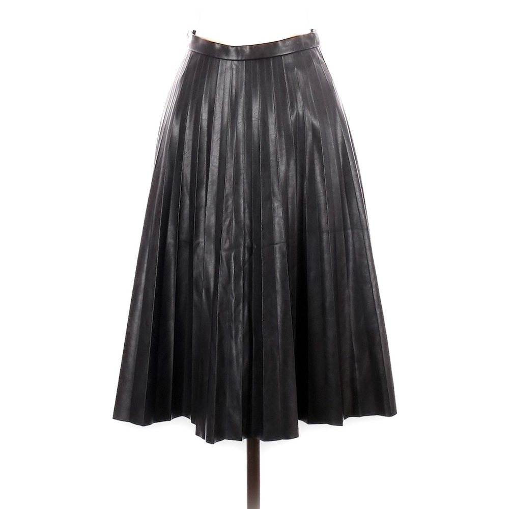 J. Crew Faux Leather Skirt